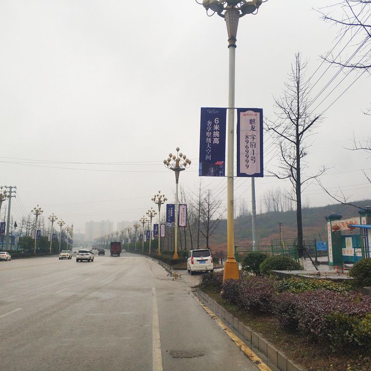 灯杆广告